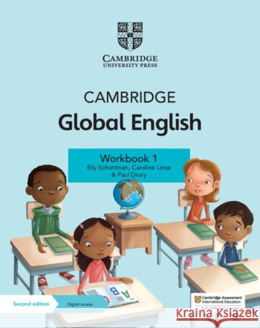 Cambridge Global English Workbook 1 with Digital Access (1 Year): for Cambridge Primary and Lower Secondary English as a Second Language Paul Drury 9781108963640 Cambridge University Press - książka