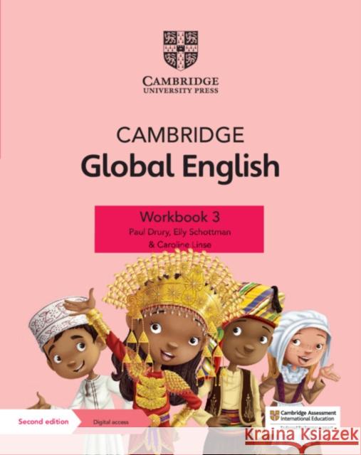 Cambridge Global English Workbook 3 with Digital Access (1 Year): for Cambridge Primary and Lower Secondary English as a Second Language Elly Schottman 9781108963664 Cambridge University Press - książka