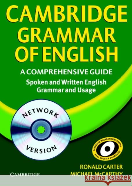 Cambridge Grammar of English Network CD-ROM: A Comprehensive Guide Carter, Ronald 9780521588454 CAMBRIDGE UNIVERSITY PRESS - książka