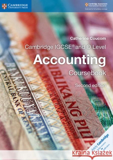 Cambridge IGCSE® and O Level Accounting Coursebook Catherine Coucom 9781316502778 Cambridge University Press - książka