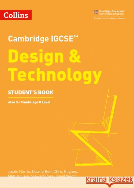 Cambridge IGCSE™ Design & Technology Student’s Book David Wooff 9780008293277 HarperCollins Publishers - książka