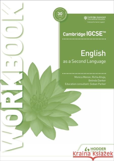 Cambridge IGCSE English as a Second Language Workbook Belinda Danker 9781398352728 Hodder Education - książka