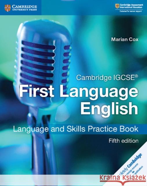 Cambridge IGCSE® First Language English Language and Skills Practice Book Marian Cox 9781108438926 Cambridge University Press - książka