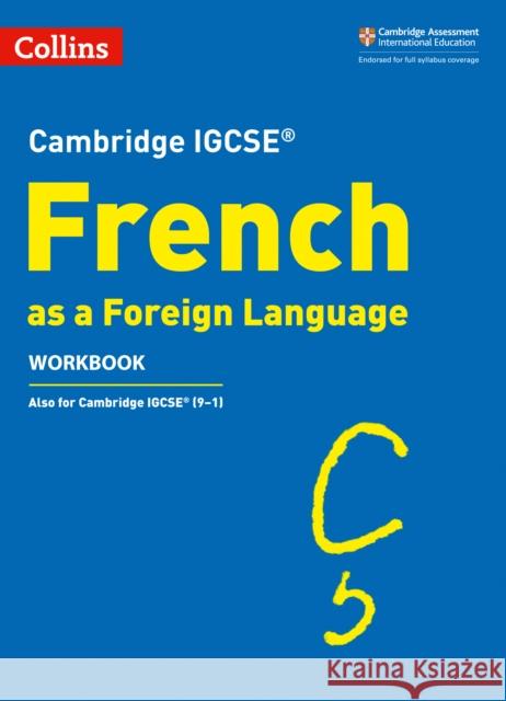 Cambridge IGCSE™ French Workbook  9780008300364 HarperCollins Publishers - książka