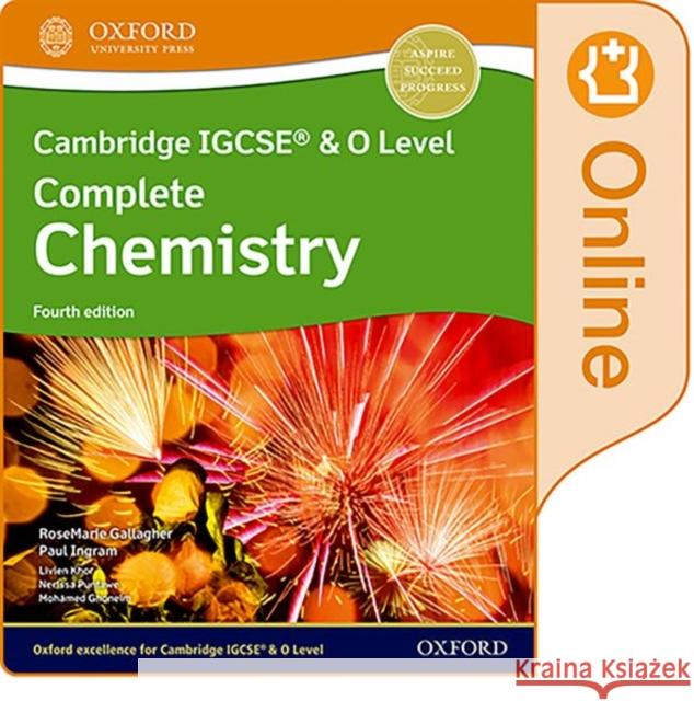 Cambridge Igcse(r) & O Level Complete Chemistry Enhanced Online Student Book Fourth Edition: Enhanced Online Student Book 4th Edition Access Code Card Gallagher/Ingram 9781382005890 OXFORD INTERNATIONAL SCHOOLS - książka