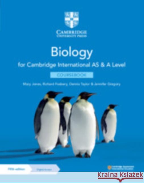 Cambridge International AS & A Level Biology Coursebook with Digital Access (2 Years) 5ed Jennifer Gregory 9781108859028 Cambridge University Press - książka