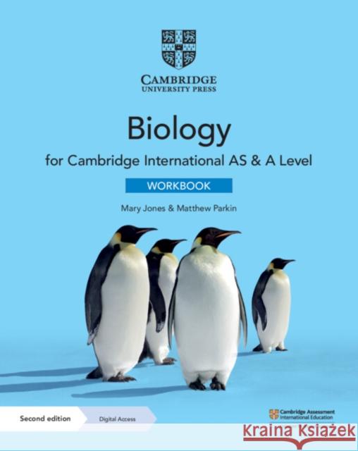 Cambridge International AS & A Level Biology Workbook with Digital Access (2 Years) Matthew Parkin 9781108859424 Cambridge University Press - książka