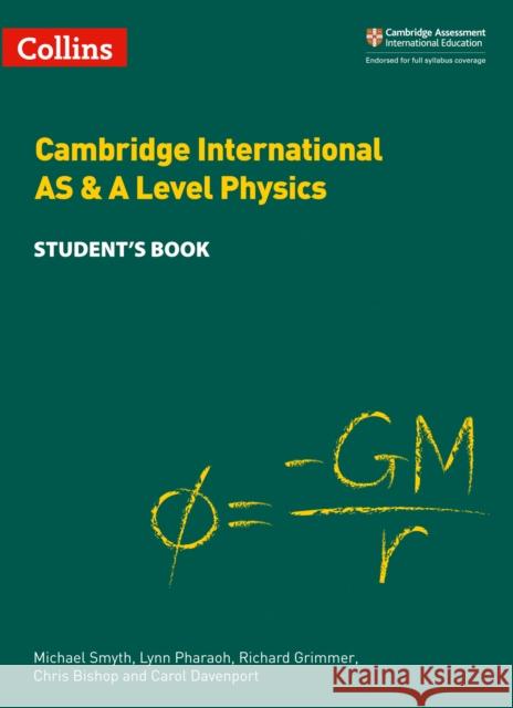 Cambridge International AS & A Level Physics Student's Book Carol Davenport 9780008322595 HarperCollins Publishers - książka