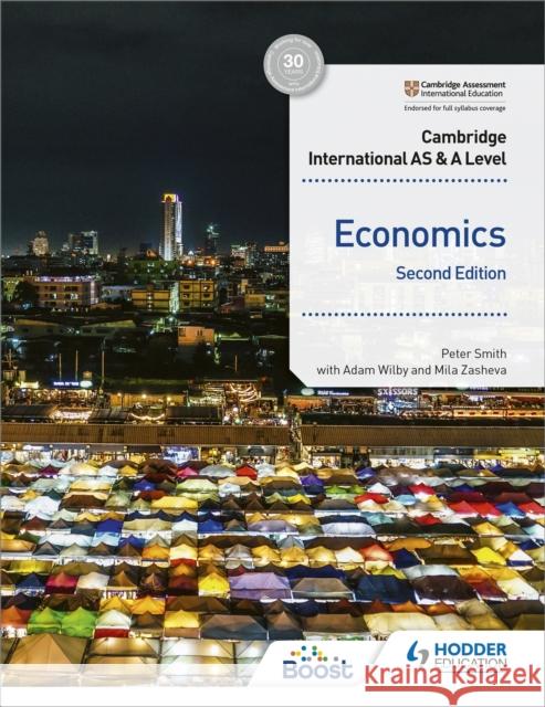 Cambridge International AS and A Level Economics Second Edition Mila Zasheva 9781398308275 Hodder Education - książka