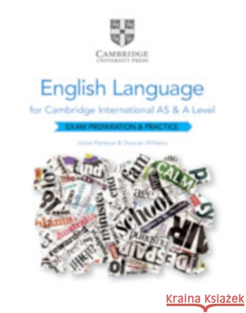 Cambridge International AS and A Level English Language Exam Preparation and Practice Duncan Williams 9781108731256 Cambridge University Press - książka