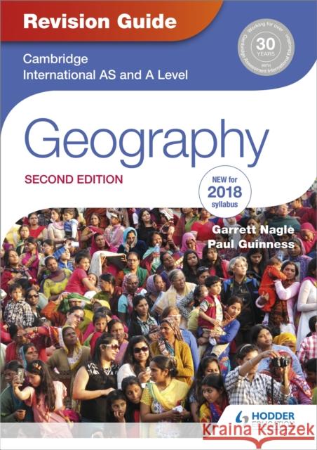 Cambridge International AS/A Level Geography Revision Guide 2nd edition Paul Guinness 9781510418387 Hodder Education - książka