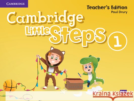 Cambridge Little Steps Level 1 Teacher's Edition Paul Drury 9781108736657 Cambridge University Press - książka