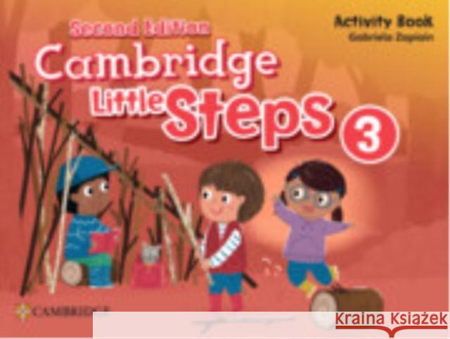 Cambridge Little Steps Level 3 Activity Book Gabriela Zapiain 9781009800365 Cambridge University Press - książka