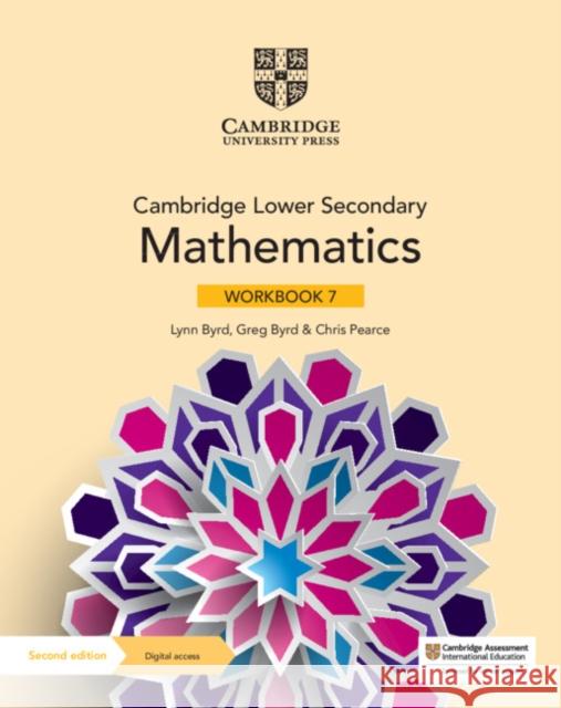 Cambridge Lower Secondary Mathematics Workbook 7 with Digital Access (1 Year) Lynn Byrd Greg Byrd Chris Pearce 9781108746366 Cambridge University Press - książka