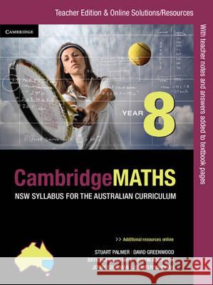 Cambridge Mathematics NSW Syllabus for the Australian Curriculum Year 8 Teacher Edition Jenny Goodman   9781107650589 Cambridge University Press - książka