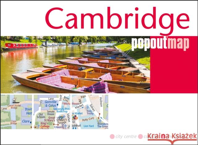 Cambridge PopOut Map  9781914515682 Heartwood Publishing - książka