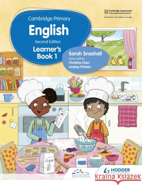 Cambridge Primary English Learner's Book 1 Second Edition Snashall, Sarah 9781398300200 Hodder Education - książka