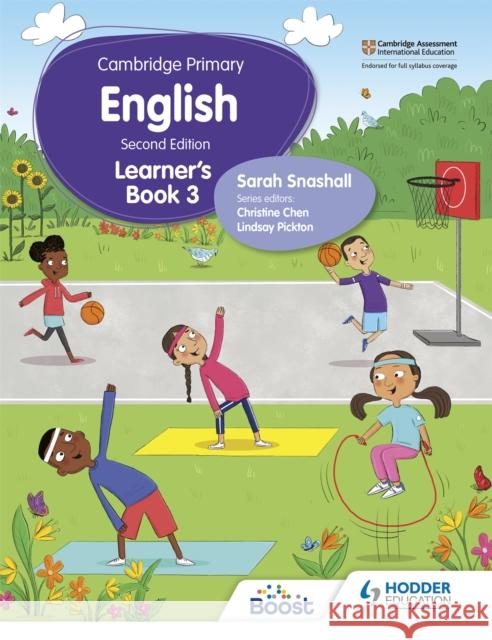 Cambridge Primary English Learner's Book 3 Snashall, Sarah 9781398300262 Hodder Education - książka