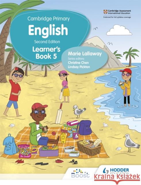 Cambridge Primary English Learner's Book 5 Lallaway, Marie 9781398300286 Hodder Education - książka