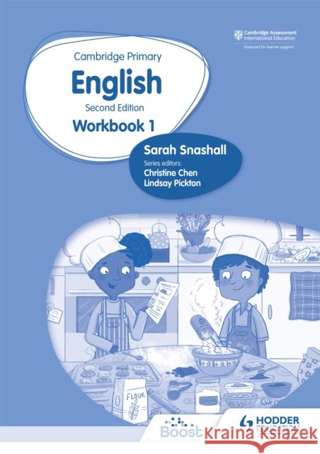 Cambridge Primary English Workbook 1 Second Edition Snashall, Sarah 9781398300217 Hodder Education - książka