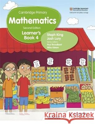 Cambridge Primary Mathematics Learner's Book 4 Second Edition King, Steph 9781398301023 Hodder Education - książka