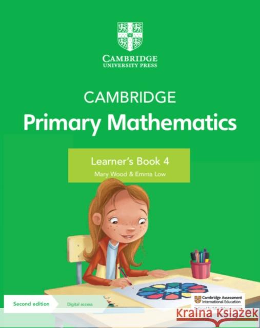 Cambridge Primary Mathematics Learner's Book 4 with Digital Access (1 Year) Emma Low 9781108745291 Cambridge University Press - książka