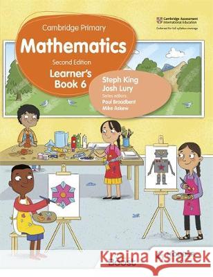 Cambridge Primary Mathematics Learner's Book 6 Second Edition King, Steph 9781398301108 Hodder Education - książka