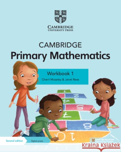 Cambridge Primary Mathematics Workbook 1 with Digital Access (1 Year) Cherri Moseley Janet Rees  9781108746434 Cambridge University Press - książka