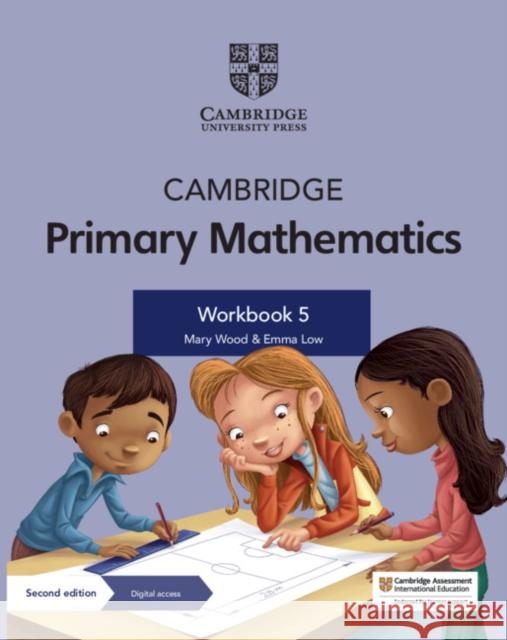 Cambridge Primary Mathematics Workbook 5 with Digital Access (1 Year) Mary Wood Emma Low  9781108746311 Cambridge University Press - książka