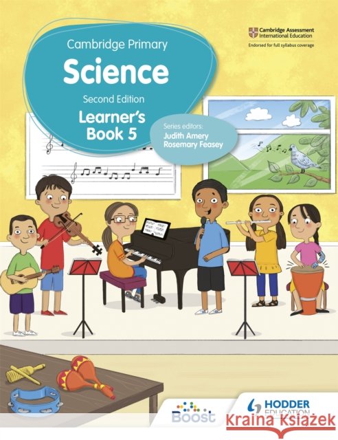Cambridge Primary Science Learner's Book 5 Second Edition Tara Lievesley 9781398301733 Hodder Education - książka