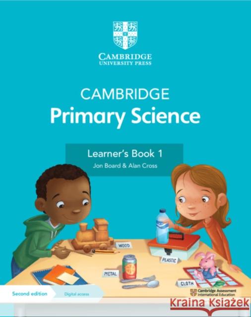 Cambridge Primary Science Learner's Book 1 with Digital Access (1 Year) Jon Board Alan Cross  9781108742726 Cambridge University Press - książka