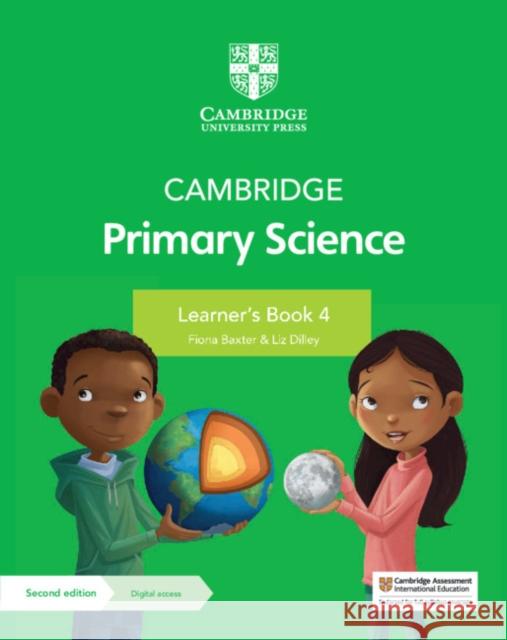 Cambridge Primary Science Learner's Book 4 with Digital Access (1 Year) Fiona Baxter Liz Dilley  9781108742931 Cambridge University Press - książka