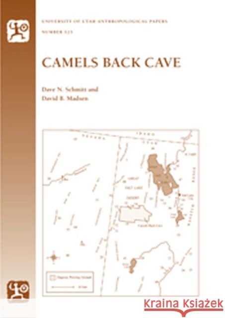 Camels Back Cave: Anthropological Paper 125 Schmitt, Dave N. 9780874808414 University of Utah Press - książka
