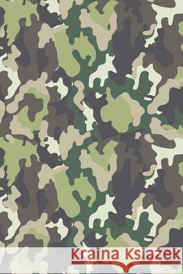 Camouflage: Graph Paper Notebook, 6x9 Inch, 120 pages Playful Press 9781073441365 Independently Published - książka