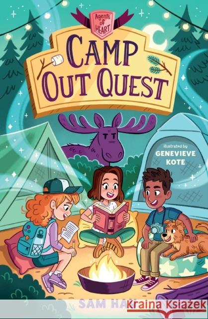 Camp Out Quest: Agents of H.E.A.R.T. Sam Hay Genevieve Kote 9781250798329 St Martin's Press - książka