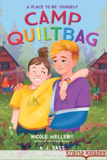 Camp QUILTBAG Nicole Melleby A. J. Sass 9781523524020 Algonquin Young Readers - książka