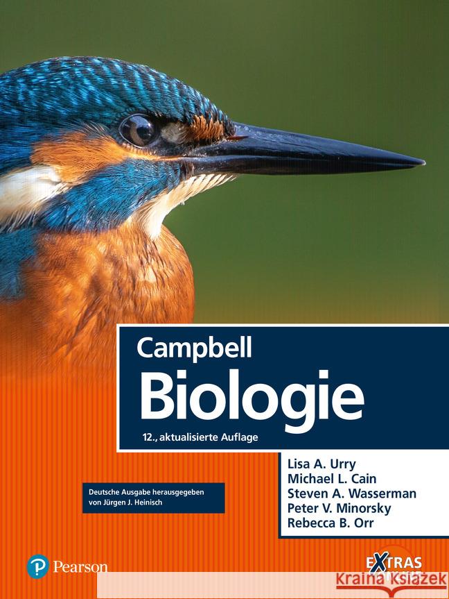 Campbell Biologie Urry, Lisa A., Cain, Michael L., Wasserman, Steven A. 9783868944518 Pearson Studium - książka