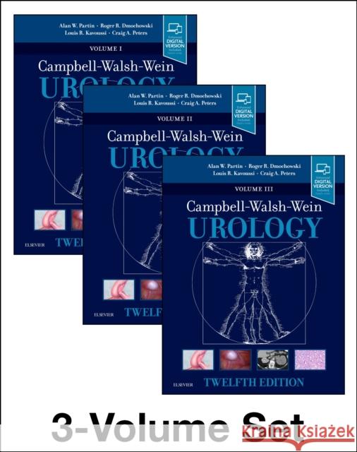 Campbell Walsh Wein Urology: 3-Volume Set Alan W. Partin Craig A. Peters Louis R. Kavoussi 9780323546423 Elsevier - książka