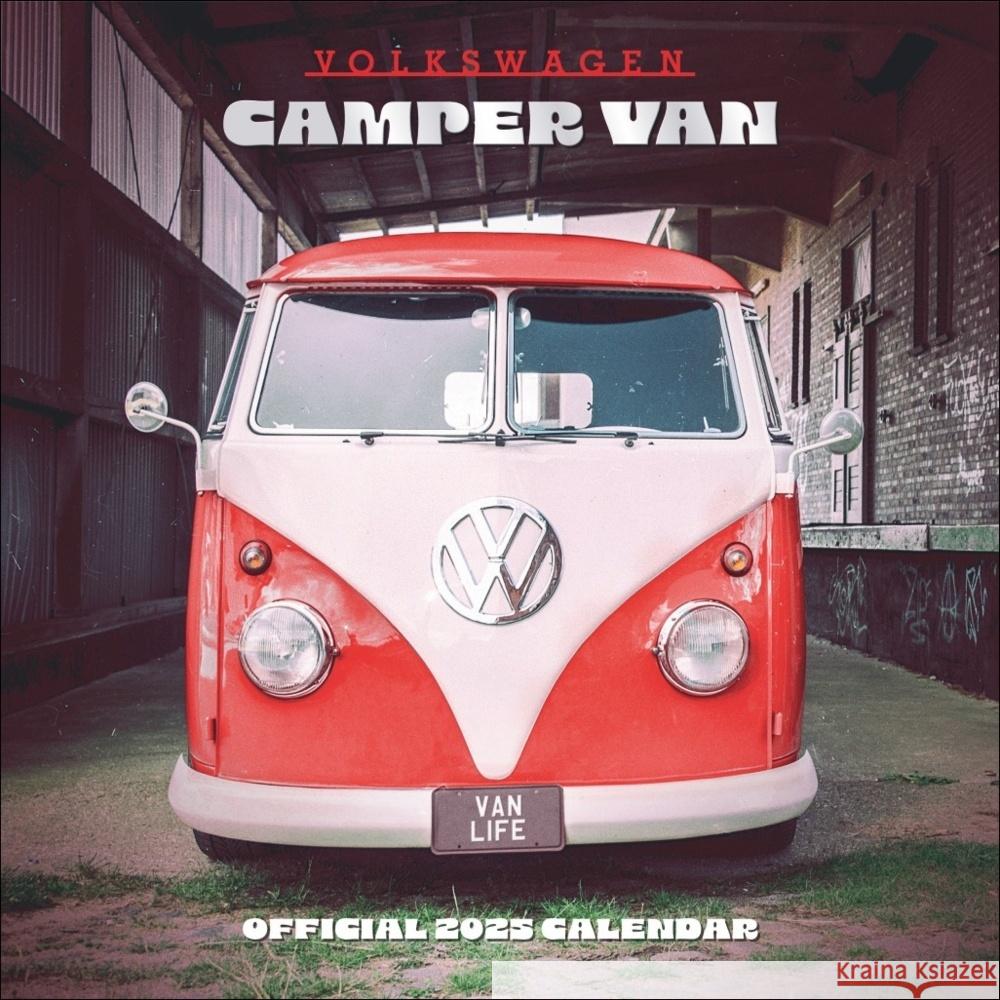 Camper Vans Broschurkalender 2025  9783840196799 Danilo - książka