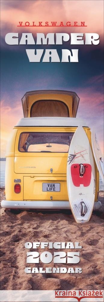 Camper Vans Slim Kalender 2025  9783840196911 Danilo - książka