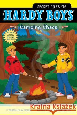 Camping Chaos Franklin W. Dixon Scott Burroughs 9781442490482 Aladdin Paperbacks - książka