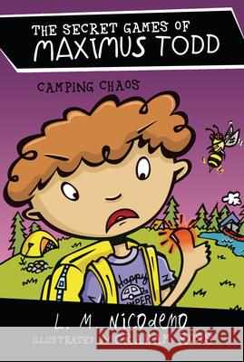 Camping Chaos Nicodemo, L. M. 9781459505834 Formac Publishing Company Limited - książka