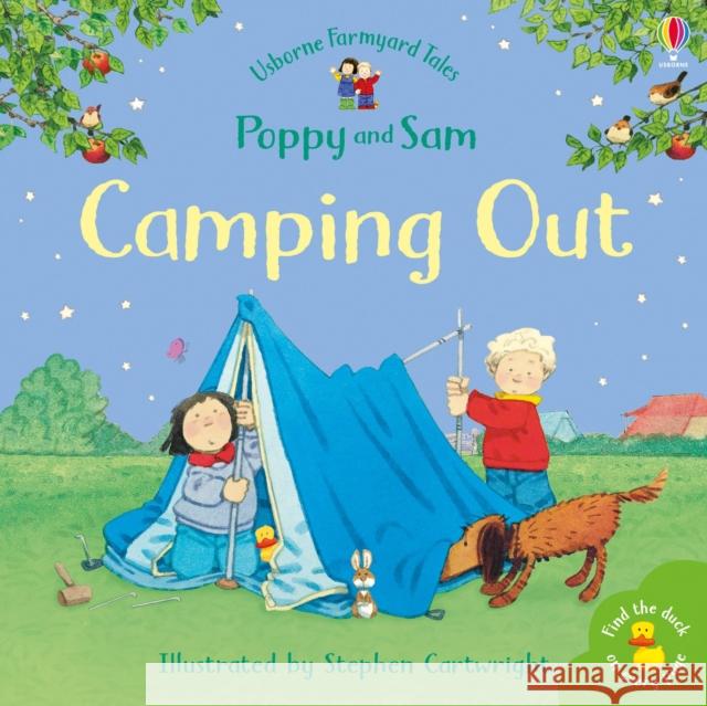 Camping Out Heather Amery 9780746063187 Usborne Publishing Ltd - książka