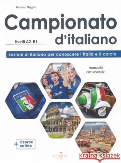 Campionato d'italiano A2-B1 Maggini, Massimo 9786185554057 ORNIMI editions - książka