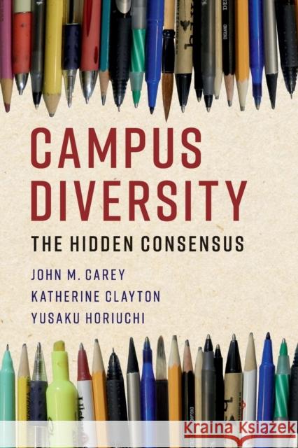 Campus Diversity: The Hidden Consensus  9781108745307  - książka