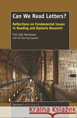 Can We Read Letters? Finn Egil Tonnessen Per Henning Uppstad 9789462099548 Sense Publishers - książka