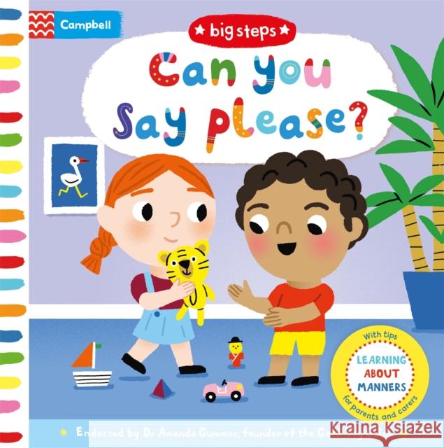 Can You Say Please?: Learning About Manners  9781529004045 Pan Macmillan - książka