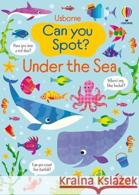 Can You Spot? Under the Sea Kirsteen Robson Gareth Lucas 9781835405376 Usborne Books - książka