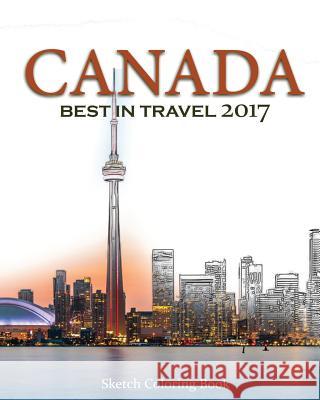 Canada Sketch Coloring Book: Best InTRAVEL 2017 Hutzler, Anthony 9781542394239 Createspace Independent Publishing Platform - książka