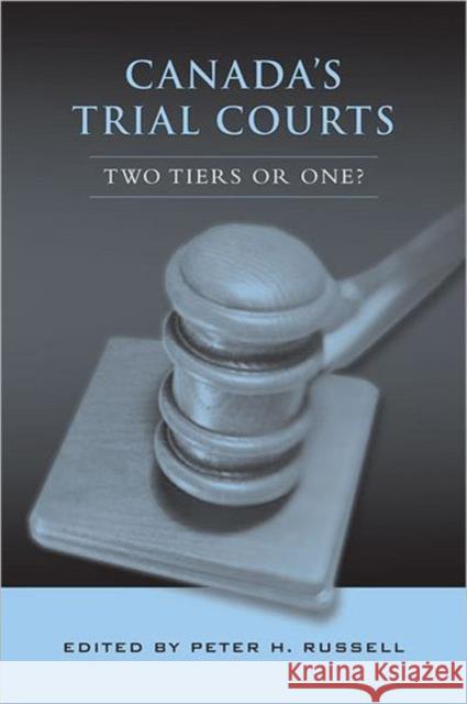 Canada's Trial Courts: Two Tiers or One? Russell, Peter H. 9780802093233 University of Toronto Press - książka